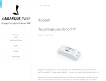 Tablet Screenshot of lamarque.info